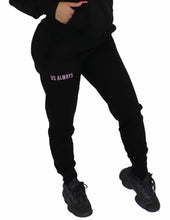 Load image into Gallery viewer, Pink Embroidery Joggers