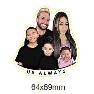 Family 2nd Edition Sticker Set